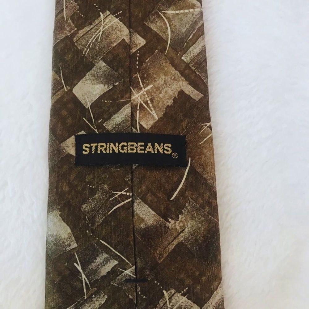 Stringbeans men's abstract print tie - Picture 2 of 3